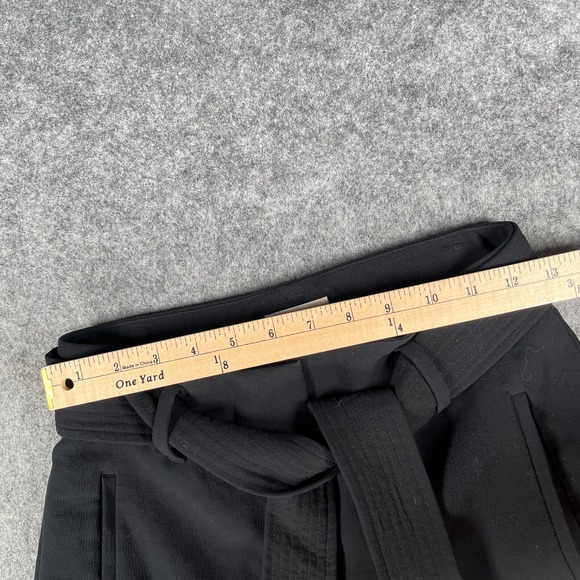 Wilfred Tie Front Pants Women's Size 4 Black Stretch‎ Relaxed Fit - Picture 5 of 13